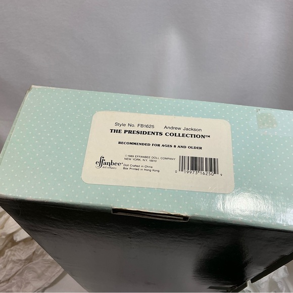 Collectible Effanbee Doll Andrew Jackson Presidents Collection - Picture 8 of 8